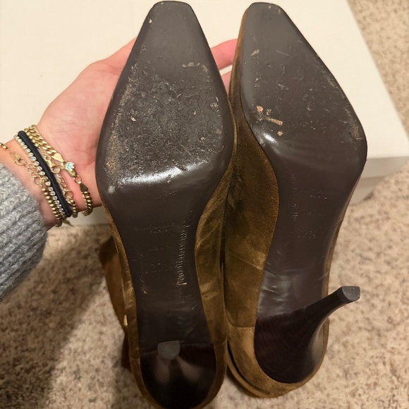 YSL brown booties Fall 2025 - Picture 6 of 6